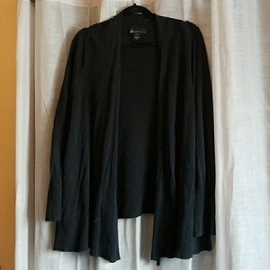 Lane Bryant- Black Cartigain Shawl Plus Size